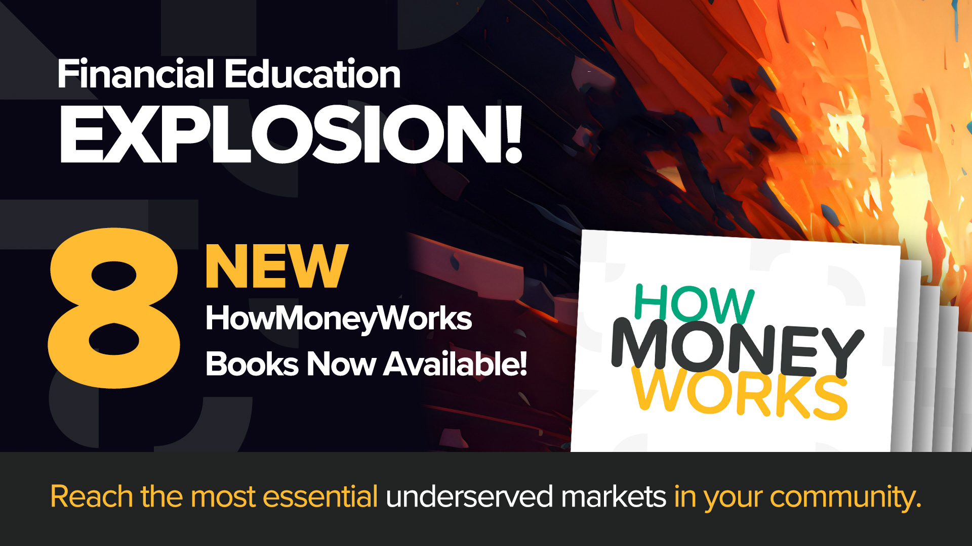 HowMoneyWorks 的 8 本新书--今天，我们推出一系列新的多元化金融知识书籍